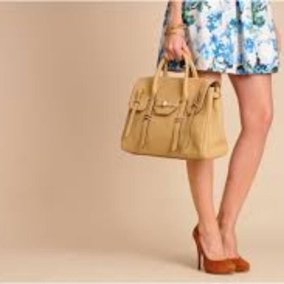 Rebecca Minkoff Jules Satchel Biscuit - Picture 3 of 12